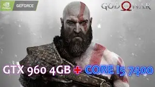 GOD OF WAR | GOD OF WAR GAMEPLAY GTX 960 4GB--1080P ULTRA | CORE I5 7400 |