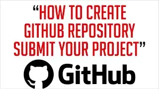 How to create a github repository | Upload Project folder on github | github Tutorial