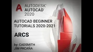 How to create Arcs in Autocad 2021 (Basic Arc Commands by CADSMITH)