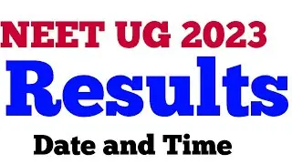 NEET 2023  Results Information