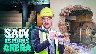 A SAW ESPORTS ARENA ESTÁ QUASE PRONTA