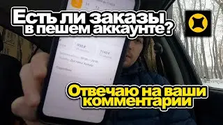 Есть ли заказы в пешем аккаунте после изменений в Яндекс доставке