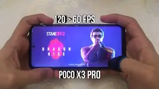 120 to 60fps with handcam in Standoff 2 🥴 | Poco x3 Pro