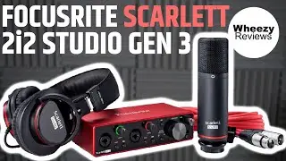 Focusrite Scarlett 2i2 Studio 3rd Gen Unboxing - Bundle Review Part 1