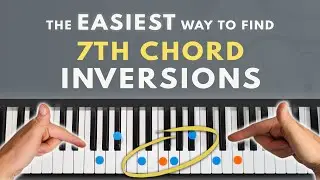 How To Memorize 7th Chord Inversions On Piano