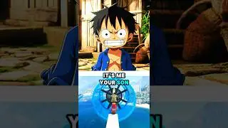 Luffy meets his son #funny #luffy