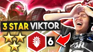 ⭐⭐⭐ 3 STAR VIKTOR w/ FULL BATTLECAST SYNERGY! | TFT Mid Set 3 Galaxies | Teamfight Tactics Guide