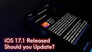 iOS 17.1 Released 🔥 - Airdrop Problem solved 🤔 Should you update? #iphone #ios #update