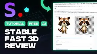 Stable Fast 3D Review - 2D Image to 3D Model by Stability AI