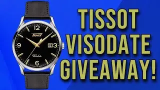 GIVEAWAY! - TISSOT Visodate Heritage Dress Watch - Vintage Styling - 40mm Slim Dress Watch