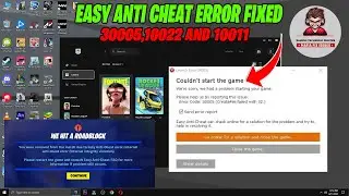 Fortnite Launch Error - Couldnt start game error code: 30005 - Easy anti cheat error fixed (2022)