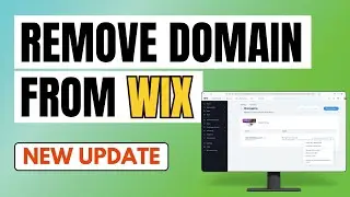 How to Remove a Domain from Wix 2024 (New Update)