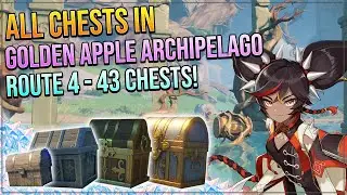 ALL 254 CHESTS IN GOLDEN APPLE ACHIPELAGO! - BROKEN ISLE | ROUTE 4 - 43 CHESTS!