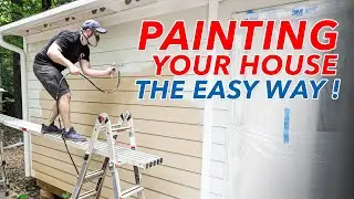 I HATE Painting! Here's How To Paint A House The Easy Way