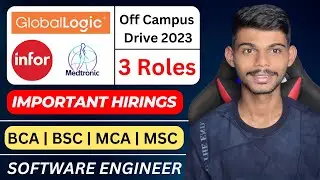 3 Companies Hiring Freshers | Software Engineer Role | With Great Package