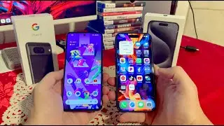 Google Pixel 8 VS iPhone 15 Pro    HD 1080p