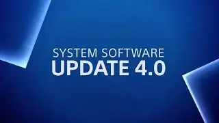 System Software update 4.00 | Coming 13th September | PS4