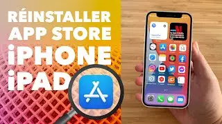 Réinstaller l'App Store sur votre iPhone • (App Store disparu)