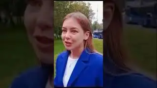 😂 Для цієї масквічкі приліт безпілотника найвеселіша подія, наче! #shortsvideo #війна