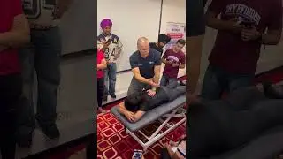 Learn #osteopathic and #chiropractic mobilisation techniques