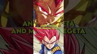 Differences between Anime & Manga Vegeta?!