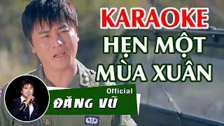 Karaoke Hẹn một mùa xuân | Đăng Vũ | Beat cực hay