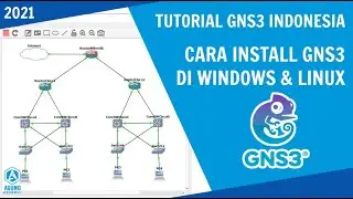 CARA INSTALL GNS3 DI WINDOWS 10 & LINUX UBUNTU | CARA INSTALL GNS3 VM DI VIRTUALBOX