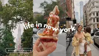 nyc vlog | evening in soho, everyday makeup routine & trip to saratoga springs