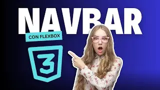 Cómo crear una navbar simple con HTML y CSS Flexbox