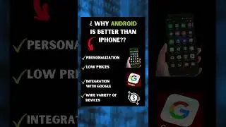 ANDROID VS IPHONE 📲 | Why ANDROID is better than IPHONE ?