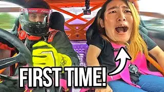 SCARING MY JAPANESE WIFE IN MY FORMULA DRIFT CAR!