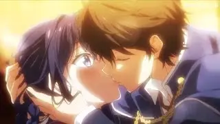 when you kiss your cute girlfriend_ Anime Moments