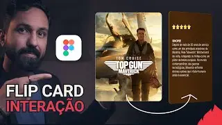 CARD FLIP DESCOMPLICADO: Dê Mais Interatividade aos Seus Cards com o @Figma (Interação, UI)