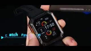 Smart watch Lemfo C20 PRO  ―  Смарт часы в стиле милитари с поддержкой Bluetooth звонка !
