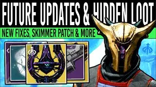 Destiny 2: HIDDEN REWARDS & FUTURE CONTENT! Next PATCH, Skimmer Fixes, Secret Exotic, PvP Issues!