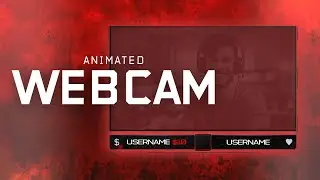 Animated Call of Duty: Modern Warfare 3 inspired Webcam Overlays for Twitch Streamers