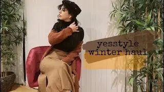 yesstyle winter haul // cute winter wardrobe pieces 🌿