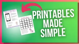 Which, Where and How to Create Printables To Sell Online