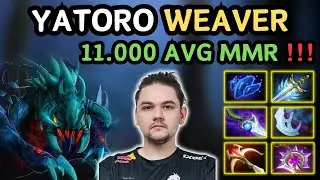 🔥 YATORO WEAVER Hard Carry Highlights 11000 AVG MMR Pub 🔥 987 XPM YATOROGOD - Dota 2
