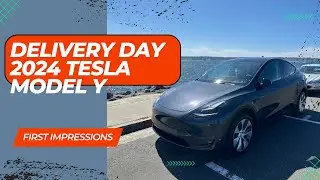 2024 Tesla Model Y Delivery Day and First Impressions - Goodbye Gas!