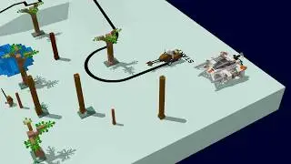 SnowSpeederBrick dron for webots