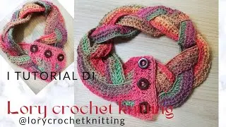 Girocollo treccia crochet seconda ed ultima parte