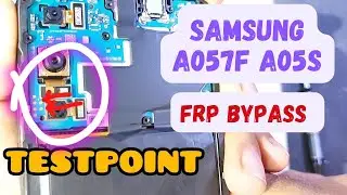 Samsung A057F A05s frp bypass by testpoint