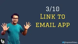 How to Link to email using HTML Anchor Tag | HTML Anchor Tag Course | Link to Email Client