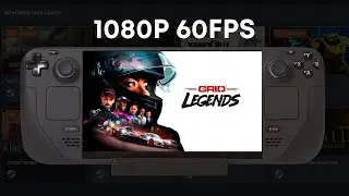 Grid Legends - Steam Deck Docked - 60 FPS 1080p