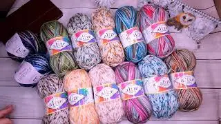 Подробный обзор пряжи Alize Verona и Yarnart Heritage.