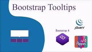 Bootstrap Tooltip | Apply tooltip to a element | Popper js | Tooltip Markup Explained with CSS