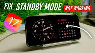iOS 17 Standby Mode Not Working |  iOS 17 Bugs & Problems | Fix Standby Mode iOS 17 Not Working |