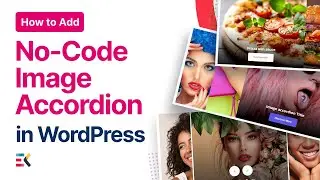 How to add Image Accordion in WordPress (No-Code) || Elementor x ElementsKit