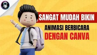 🔴 Mudah! Cara Membuat Video animasi berbicara dengan Canva